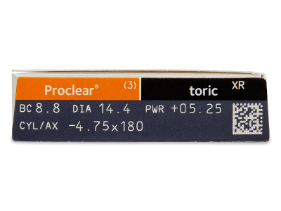 Proclear Toric XR (3 lenses) - Attributes preview