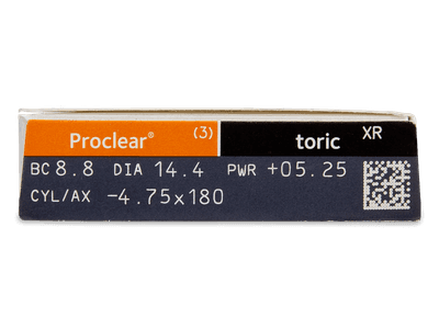 Proclear Toric XR (3 lenses) - Attributes preview