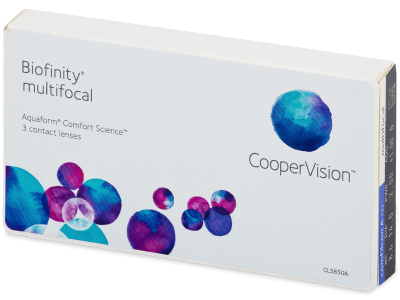 Biofinity Multifocal (3 lenses) - Multifocal contact lenses