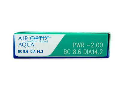 Air Optix Aqua (3 lenses) - Attributes preview