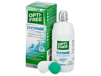 OPTI-FREE PureMoist Solution 300 ml - Cleaning solution