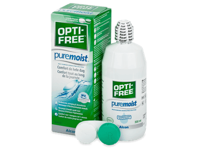 OPTI-FREE PureMoist Solution 300 ml - Cleaning solution