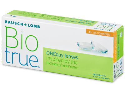 Biotrue ONEday for Astigmatism (30 lenses) - Toric contact lenses