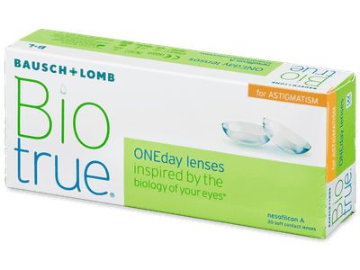 Biotrue ONEday for Astigmatism (30 lenses) - Toric contact lenses