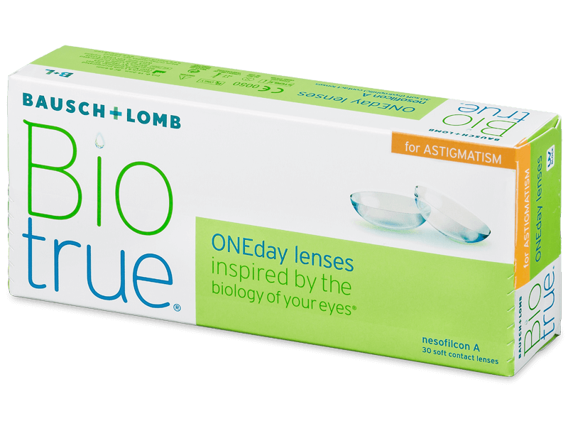 Biotrue ONEday for Astigmatism (30 lenses) - Toric contact lenses