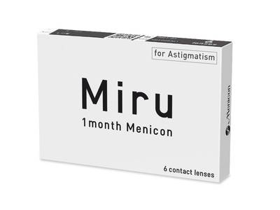 Miru 1month Menicon toric (6 lenses) - Previous design