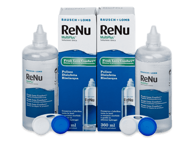 ReNu MultiPlus Solution 2 x 360 ml - Economy duo pack - solution