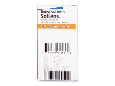 SofLens Toric (3 lenses) - Attributes preview