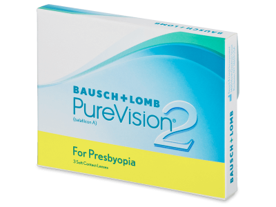PureVision 2 for Presbyopia (3 lenses) - Multifocal contact lenses