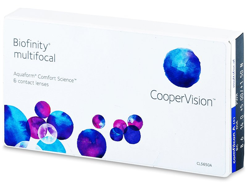 Biofinity Multifocal (6 lenses) - Multifocal contact lenses