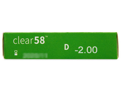 Clear 58 (6 lenses) - Attributes preview