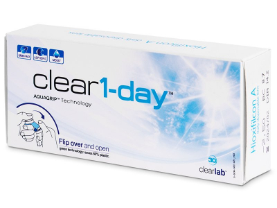 Clear 1-Day (30 lenses) - Daily contact lenses