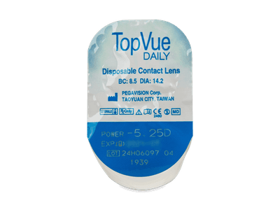 TopVue Daily (180 lenses) - Blister pack preview