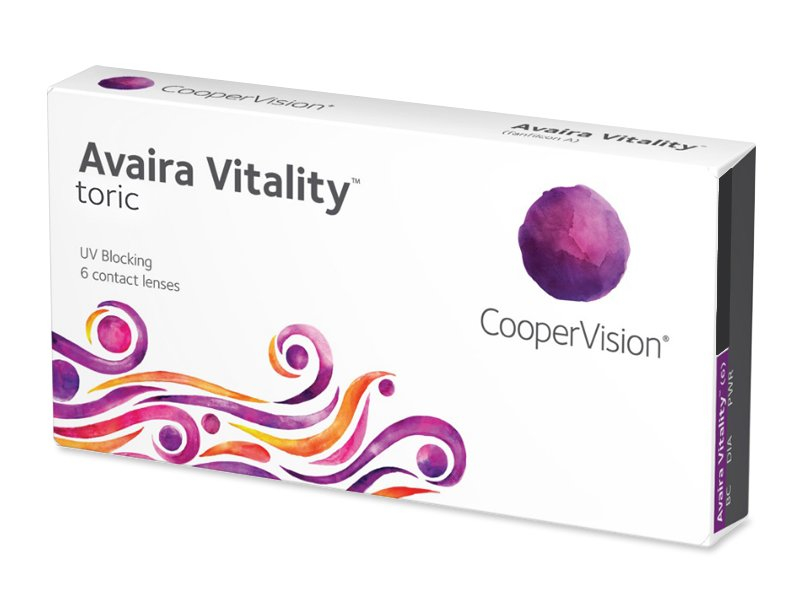 Avaira Vitality Toric (6 lenses) - Toric contact lenses