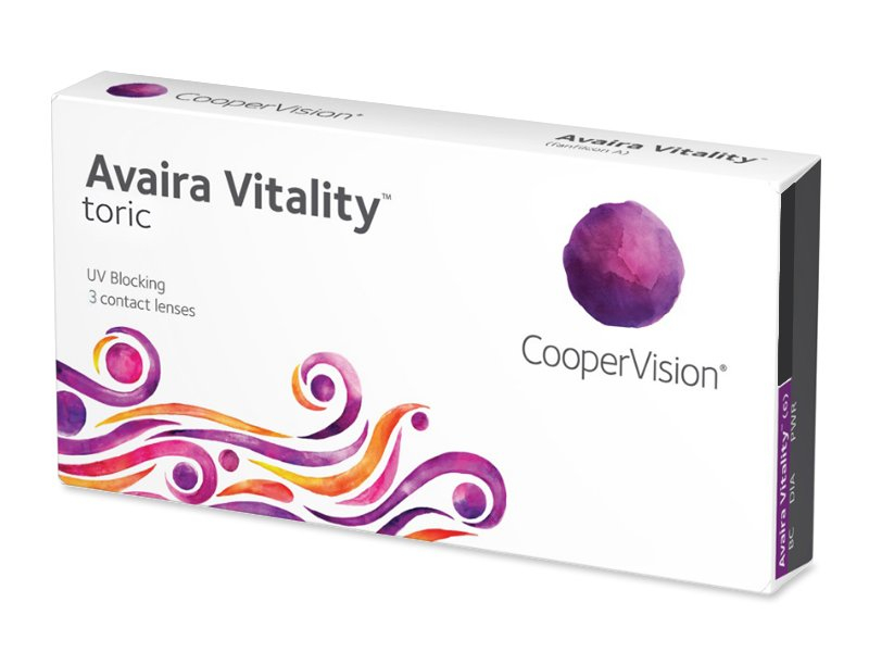 Avaira Vitality Toric (3 lenses) - Toric contact lenses
