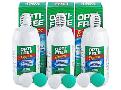 OPTI-FREE Express Solution 3 x 355 ml - Previous design