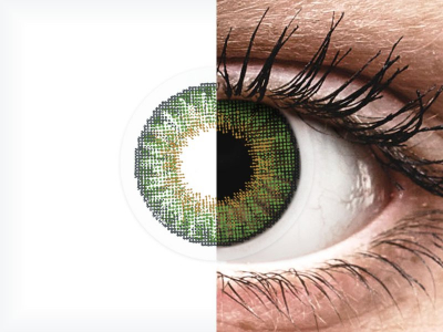 Air Optix Colors - Green - plano (2 lenses)