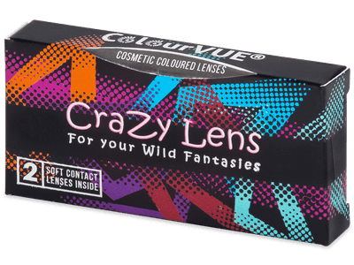 ColourVUE Crazy Lens - Blade - plano (2 lenses) - This product is also available in this pack variation