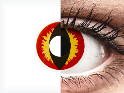 ColourVUE Crazy Lens - Dragon Eyes - plano (2 lenses)