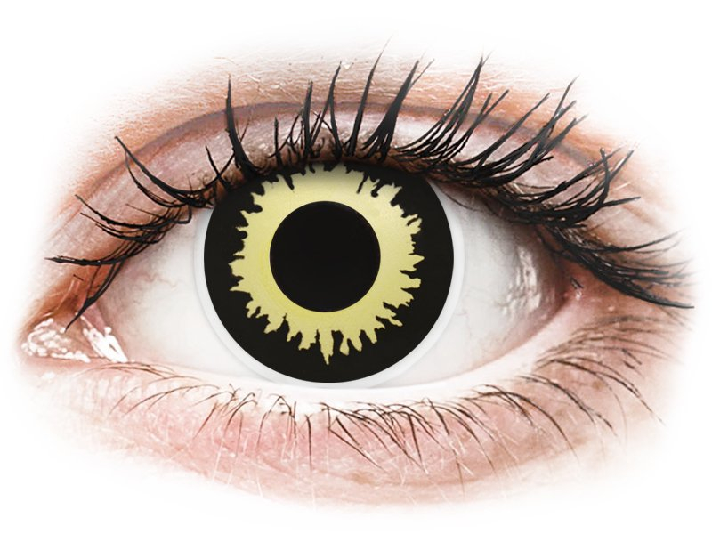 ColourVUE Crazy Lens - Eclipse - plano (2 lenses) - Coloured contact lenses