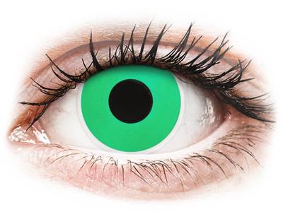 ColourVUE Crazy Lens - Emerald (Green) - plano (2 lenses) - Coloured contact lenses