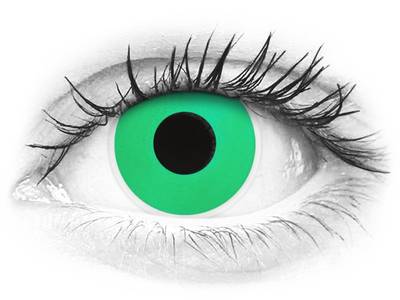 ColourVUE Crazy Lens - Emerald (Green) - plano (2 lenses)