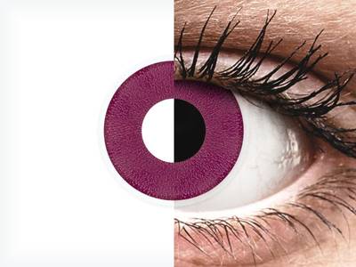 ColourVUE Crazy Lens - Purple - plano (2 lenses)