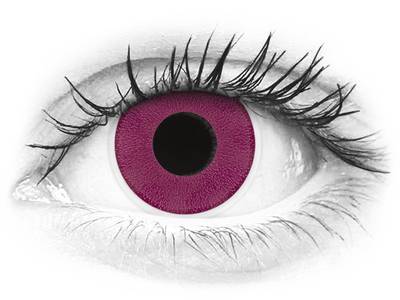 ColourVUE Crazy Lens - Purple - plano (2 lenses)