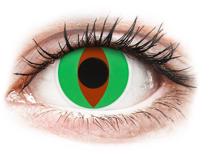 ColourVUE Crazy Lens - Raptor - plano (2 lenses) - Coloured contact lenses