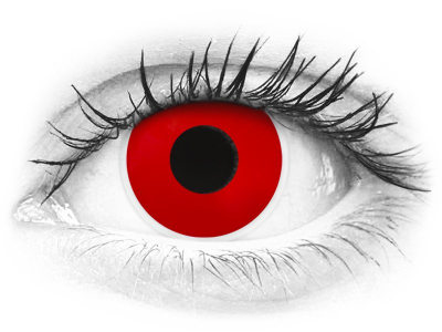 ColourVUE Crazy Lens - Red Devil - plano (2 lenses)
