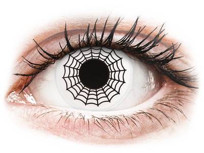 ColourVUE Crazy Lens - Spider - plano (2 lenses) - Coloured contact lenses