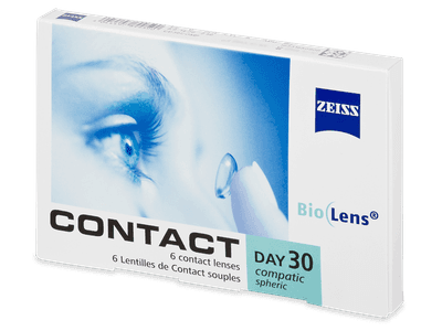 Carl Zeiss Contact Day 30 Compatic (6 lenses) - Monthly contact lenses
