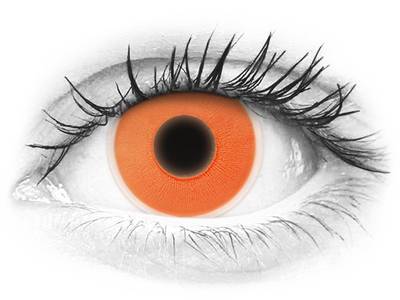 ColourVUE Crazy Glow Orange - plano (2 lenses)