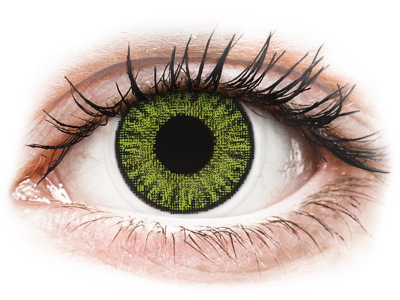 TopVue Color daily - Fresh green - power (10 lenses) - Coloured contact lenses