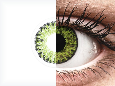 TopVue Color daily - Fresh green - power (10 lenses)