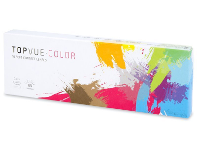 TopVue Color daily - Soft Grey - plano (10 lenses) - Coloured contact lenses