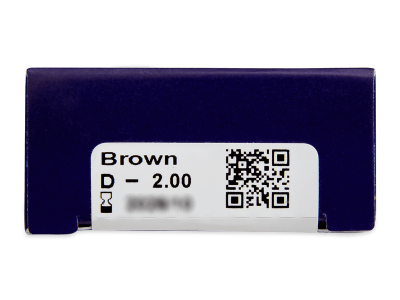 TopVue Color - Brown - power (2 lenses) - Attributes preview