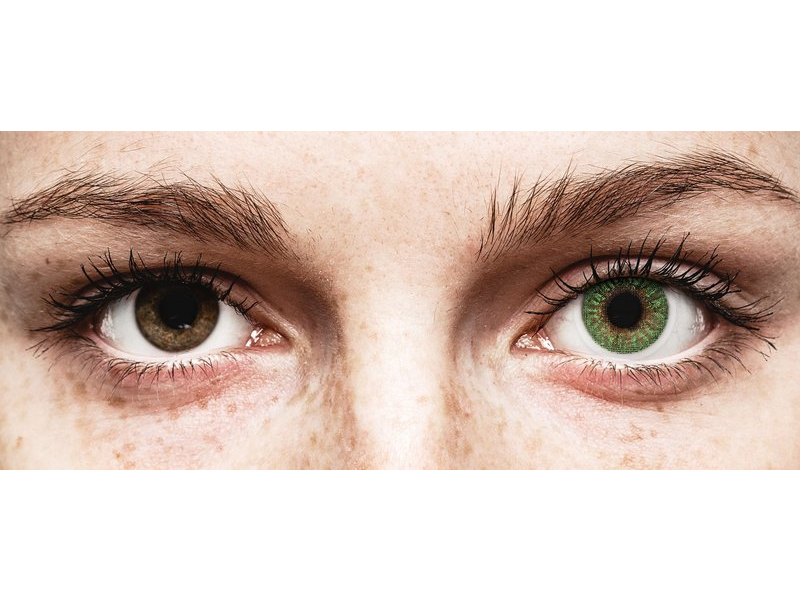 TopVue Color - Green - power (2 lenses)