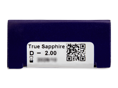 TopVue Color - True Sapphire - power (2 lenses) - Attributes preview