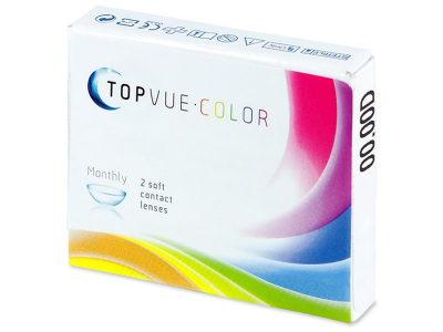 TopVue Color - Brown - plano (2 lenses) - Previous design