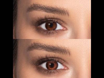 TopVue Color - Brown - plano (2 lenses)