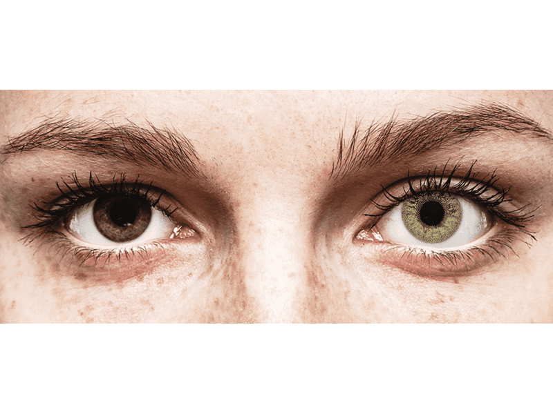 TopVue Color - Green - plano (2 lenses)