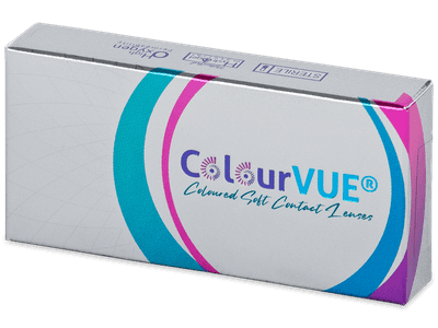 ColourVUE Glamour Aqua - power (2 lenses) - Coloured contact lenses