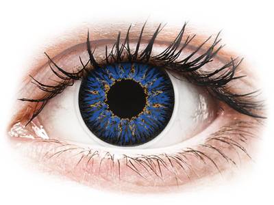 ColourVUE Glamour Blue - power (2 lenses)