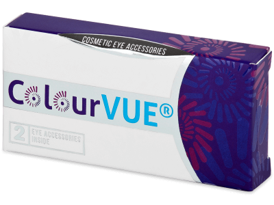 ColourVUE Glamour Blue - plano (2 lenses) - This product is also available in this pack variation