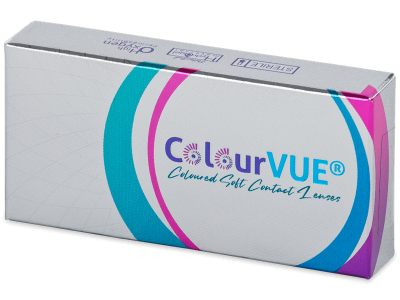 ColourVUE Glamour Grey - plano (2 lenses) - Coloured contact lenses