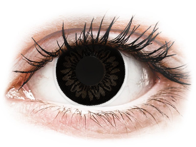 ColourVUE BigEyes Dolly Black - power (2 lenses) - Coloured contact lenses
