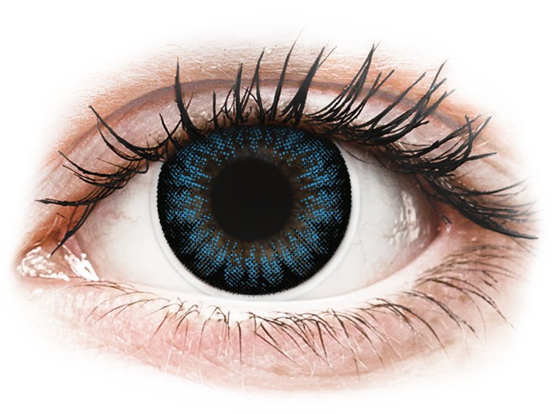 ColourVUE BigEyes Cool Blue - power (2 lenses) - Coloured contact lenses