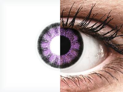 ColourVUE BigEyes Ultra Violet - plano (2 lenses)