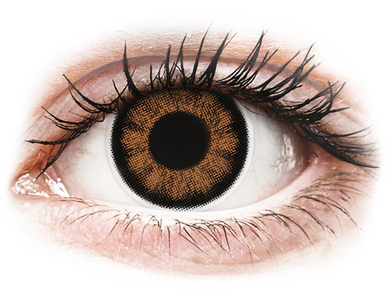ColourVUE BigEyes Sexy Brown - power (2 lenses) - Coloured contact lenses